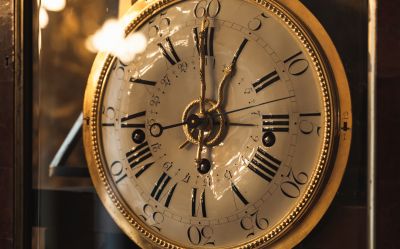 Reassembled Grandfather Clock